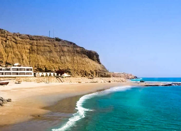 beautiful beach in Peru