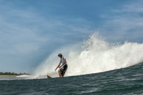 surfing in Indonesia