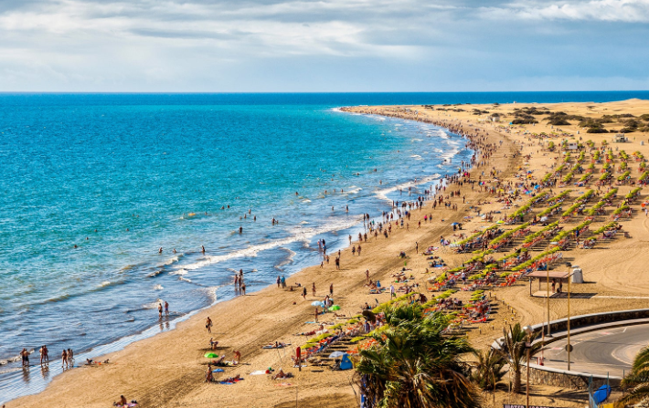 nudist beach in Espana